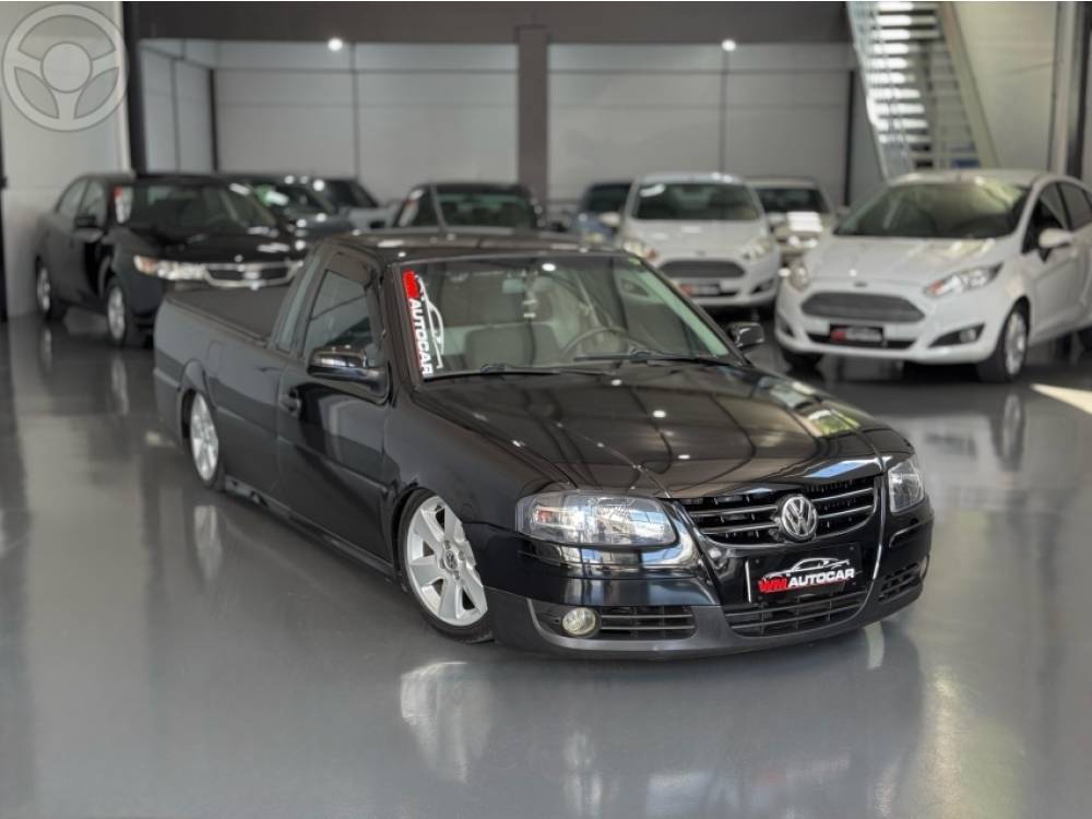 VOLKSWAGEN - SAVEIRO 1.6 MI CS 8V FLEX 2P MANUAL G.IV - 2009/2009 - PRETA - R$ 43.900,00