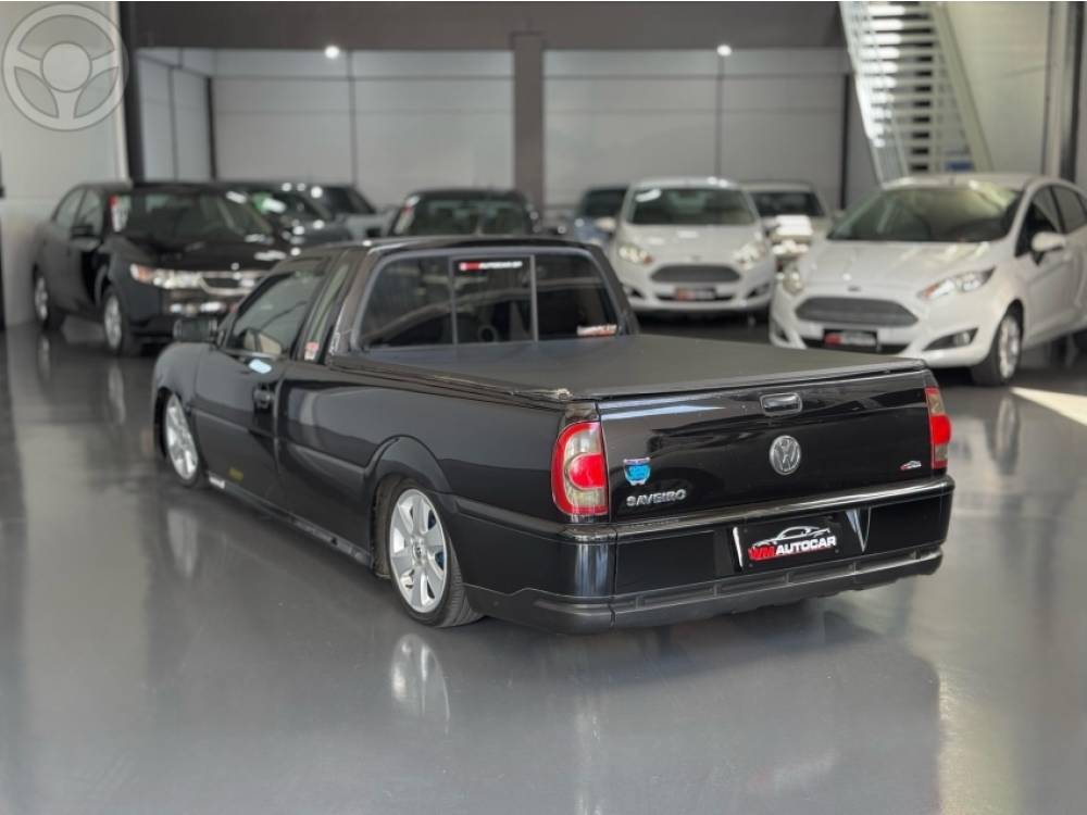 VOLKSWAGEN - SAVEIRO 1.6 MI CS 8V FLEX 2P MANUAL G.IV - 2009/2009 - PRETA - R$ 43.900,00