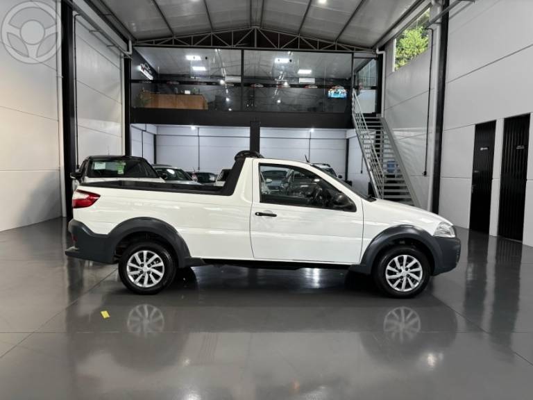 FIAT - STRADA 1.4 MPI HARD WORKING CE 8V FLEX 2P MANUAL - 2020/2020 - BRANCA - R$ 59.900,00